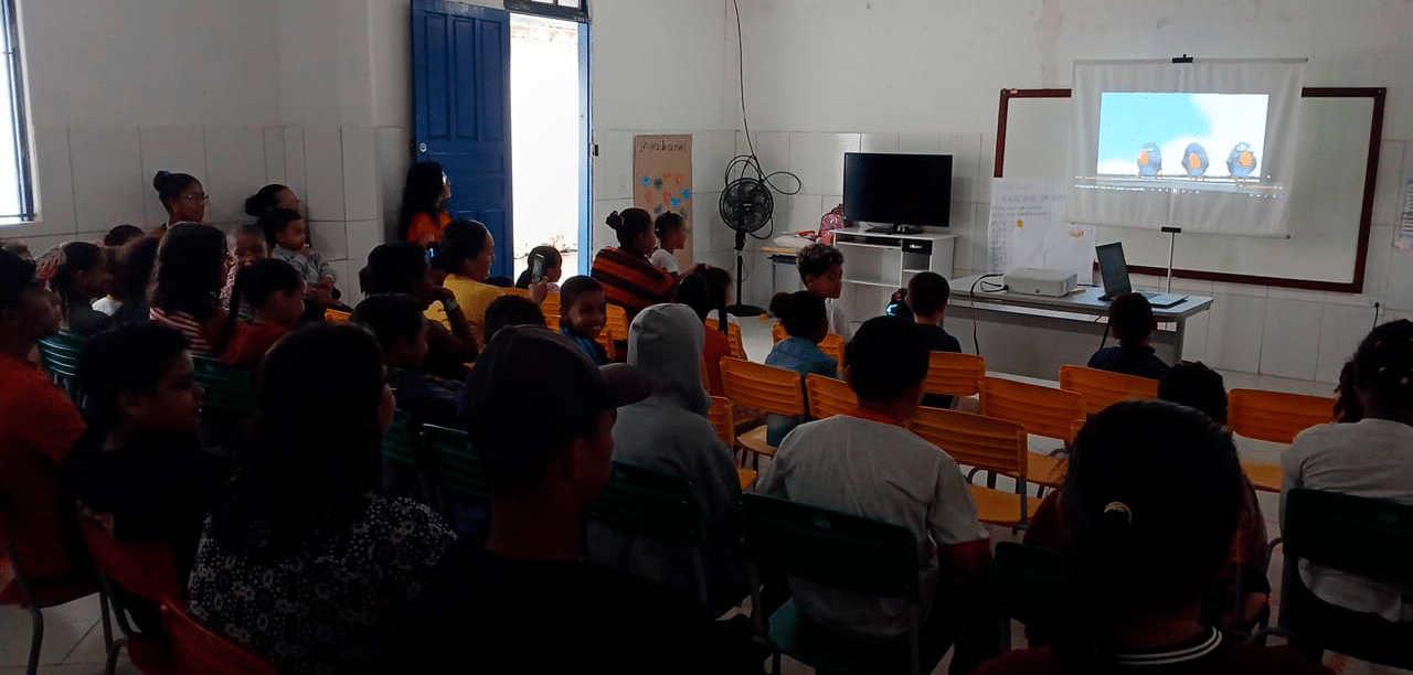 CineCONCEF celebra o Dia dos Pais com sessão especial na Escola Municipal Ramiro Pinto